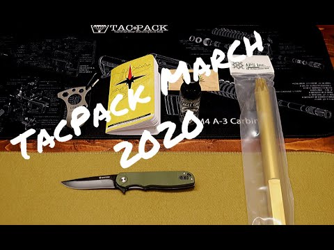 TACPACK Subscription Box Review - March 2020