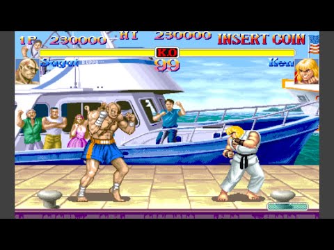 Super Street Fighter II X [Arcade] - OLD Sagat