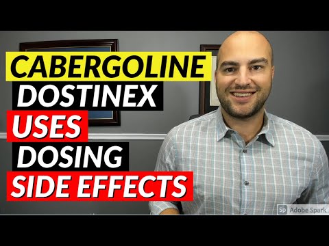 Cabergoline 0.5mg tablet, for hospital, packaging size: 1x4