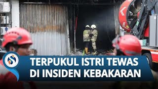 Pilunya Suami Tahu Istri Hamil Tewas di Kebakaran Gedung Terra Drone Jakpus, Menangis Ratapi Nasib
