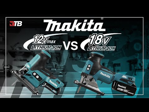 🤔  WO liegen die UNTERSCHIEDE? MAKITA AKKU STICHSÄGE DJV181 vs. JV102 | 12V & 18V im Vergleich