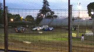 preview picture of video 'Merced Speedway IMCA Sportmod Heat and Main 3-21-15'