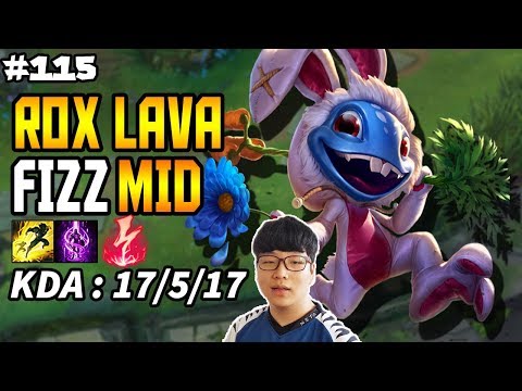 ROX Lava Fizz vs Zoe MID - Korea Challenger Season 8
