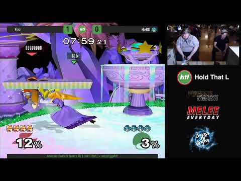 Hold That L - Fizz (Fox) vs HeRO (Peach) - Amateur Bracket Winners R3