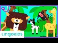 Wild Animals Song 🦒 Safari Chants for Preschoolers | Lingokids Music