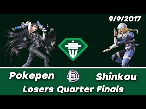 Emerald City V - Pokepen (Bayonetta)  Vs. Shinkou (Sheik) - Losers Quarter Finals
