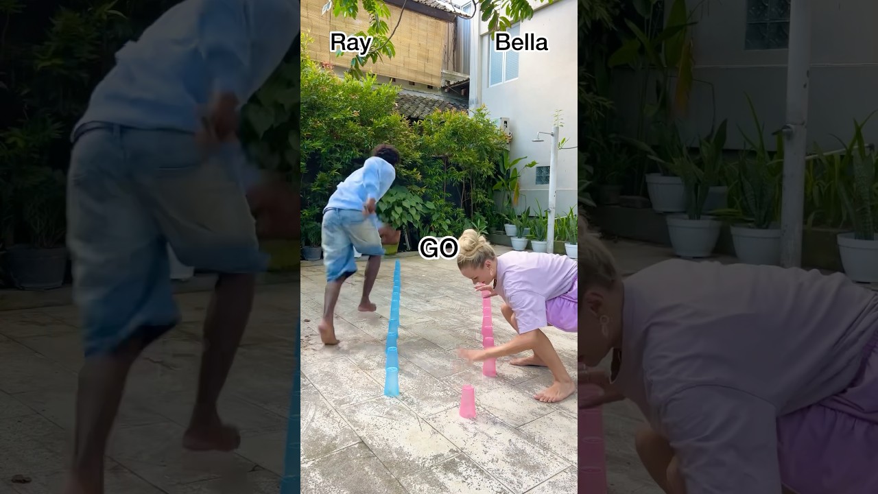 This was SO close😳😭 #newchallenge #shorts  @isabellaafro @IsabellandJay