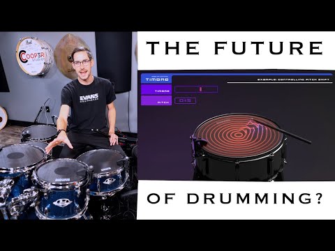 Is this the Future of Drumming? I try  @EvansDrumheadsOfficial Sensory Percussion with @SunhouseInc!