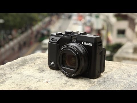 World's First Canon Powershot G1 X Hands-on Review