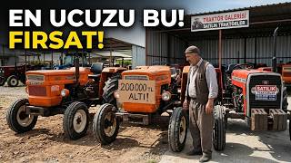 TRAKTÖR ALACAK ÇİFTÇİLER DİKKAT! 195 Bin TL'den Başlayan Fiyatlar
