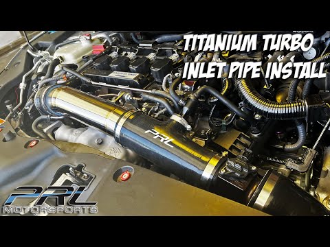PRL Turbo Inlet Pipe Detailed Install | 10th Gen Civic Si