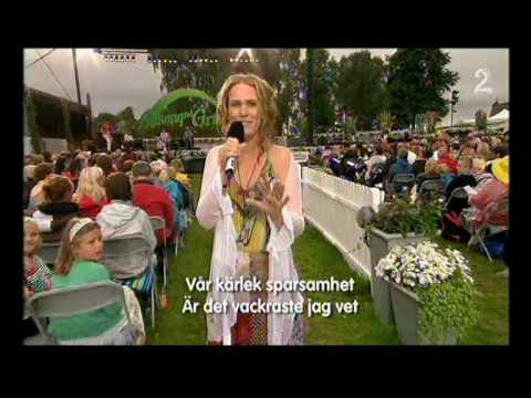 Det vackraste - Cecilia Vennersten Allsang på Grensen 23.juli - 2009 TV2.avi