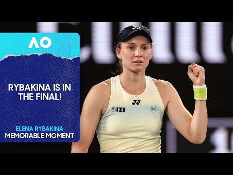 Elena Rybakina Is Through to the Final! | Australian Open 2026