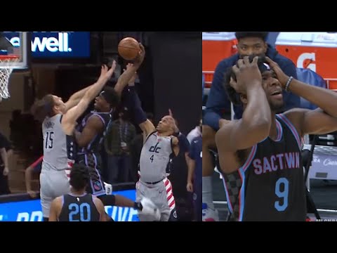 Terence Davis ends Robin Lopez life with MONSTER dunk! Wizards vs Kings