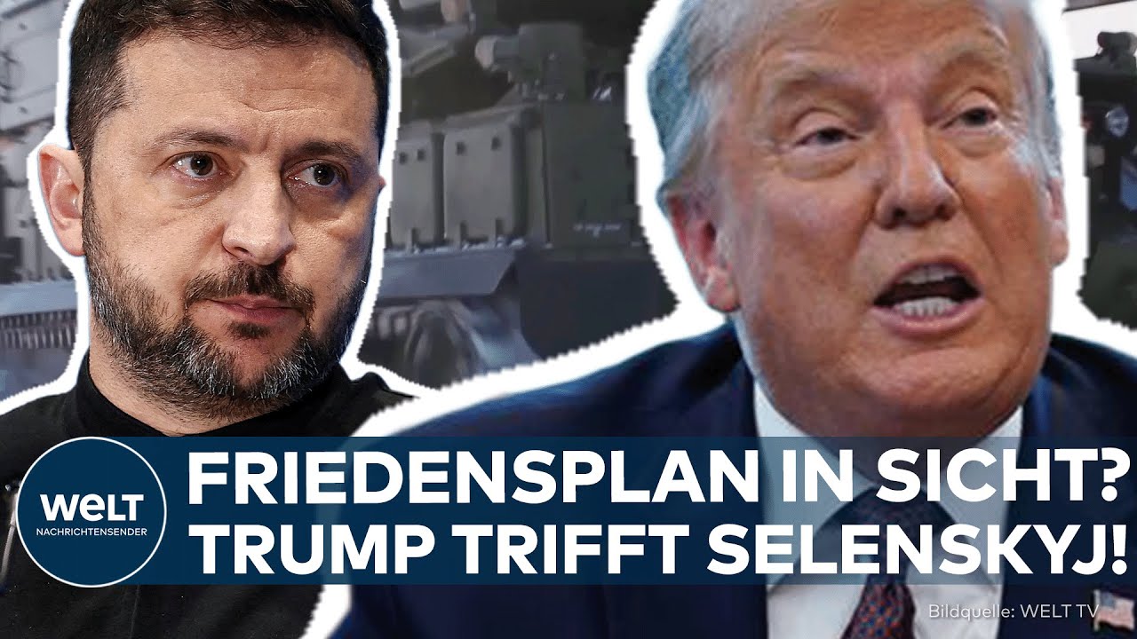 UKRAINE-KRIEG: Friedensplan in Sicht? Trump trifft Selenskyj in Florida – Russland bleibt außen vor!
