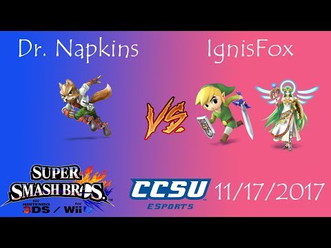 Winter WonderLANd Smash 4 - Dr. Napkins (Fox) vs IgnisFox (Toon Link, Palutena)