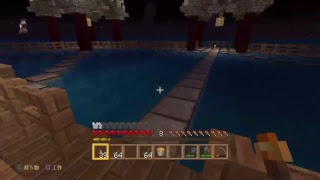 【マイクラ】水のアプデが来たので新しくサバイバルで建築 PS4