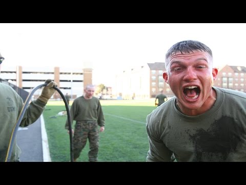 US Marines React To Being Pepper Sprayed And Tased - US Marines OC Pepper Sprayed And Tased