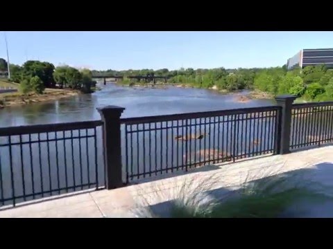 Columbus, Georgia Chatohoochee River 2016 in 4K