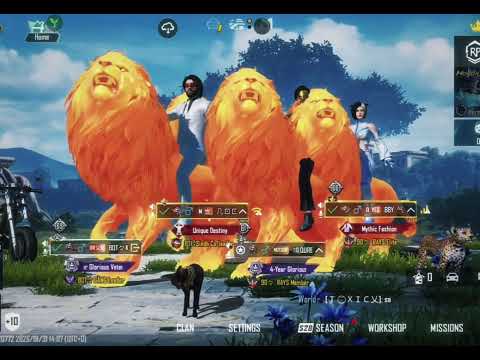 “Team Ready for War 💀 | PUBG Lobby” 😈🔥🔥