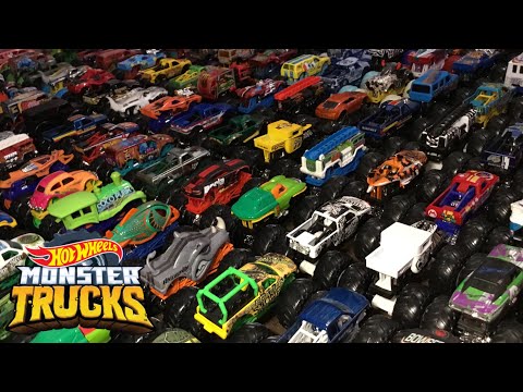 HUGE Hot Wheels Monster Trucks Collection 2021! (200+ Trucks)