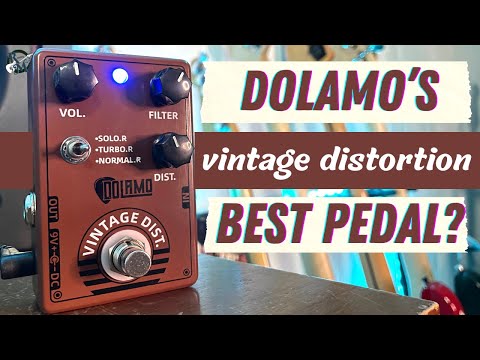 The BEST Dolamo pedal?? // DOLAMO D-11 Vintage Distortion Pedal Review