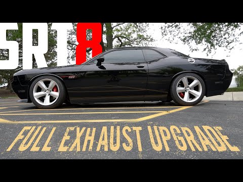 Dodge Challenger SRT8 Stainless Works Headers & Flowmaster Exhaust Install & Dyno