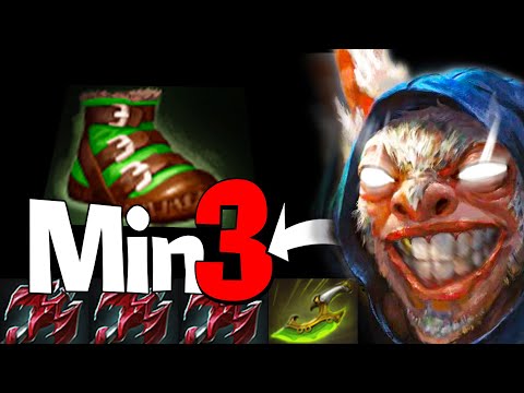 (7.5K MMR) 😱 Min 3 Buy Power Treads !! ( Dota2 #Meepo Pro Player ) ( Full Gameplay + Speedmod )