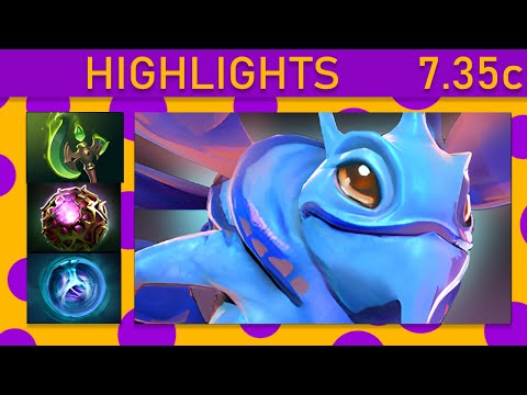 ⭐ Puck 15+ Kills! Mid Highlights 7.35c - Dota 2 Top MMR
