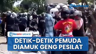 Detik-detik Pemuda di Ngawi Dikeroyok Rombongan Konvoi Pesilat saat Antar sang Adik, Pelaku Mabuk
