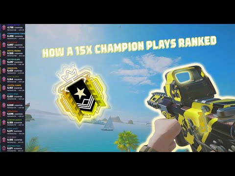 How a 15x CHAMPION Plays Ranked Ranked Highlights - Rainbow Six Siege