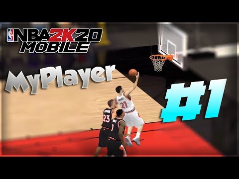 NBA 2K20 IOS/ANDROID My Career | Player Creation & 1st Game EP 1!!
