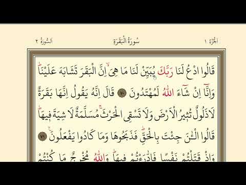 10.DERS | KURAN OKUMA DERSLERİ | BAKARA  SURESİ 70 71 72 73 74 75 76. AYETLER