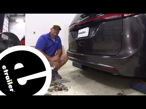 Step-By-Step Installation Tutorial for the Curt Trailer Hitch Receiver on a 2021 Chrysler Pacifica