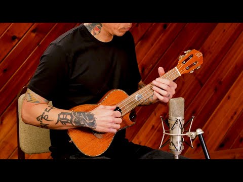 Ortega ECLIPSE-CC4 Custom Built Series Solid Mahogany Top Okoume Neck 4-String Concert Ukulele w/Gig Bag image 20