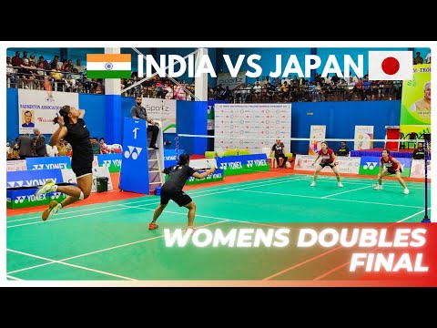 POOJA DANDU/ARATHY VS MIYU TAKAHASHI/CHISATO HOSHI: INTERNATIONAL BADMINTON CHALLENGE RAIPUR 2022