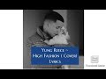 Yung Reece - High Fashion (Cover) Lyrics