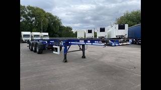 Dennison LOCK AND GO SLIDING SKELETAL TRAILER &ndash; 2015 &ndash; C405009 container chassis semi-trailer | Image 4 - Autoline