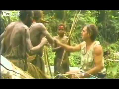 Isolated Tribe Meets White Man For The First Time