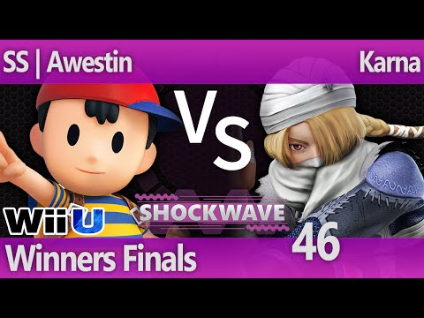 SW 46 Smash 4 - SS | Awestin (Ness) vs Karna (Sheik) - Winners Finals