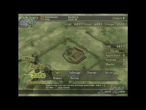 Nobunaga's Ambition : Rise to Power Playstation 2