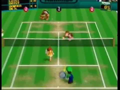 Let's Play Mario Tennis Luigi (Doubles)