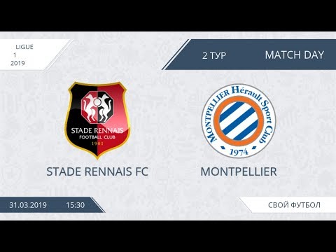 Stade Rennais 3:1 FC Montpellier, 2 тур (Франция)