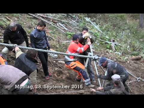 Bartholet Seilbahnen – Aufbau und Montage Panoramabahn Heidbüel
