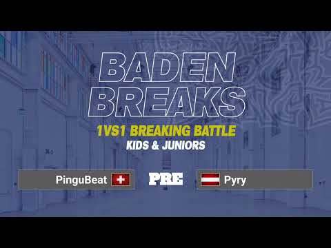 BadenBreaks 2023 | 1vs1 B-Boy Kids | PRE04 – PinguBeat -VS- Pyry