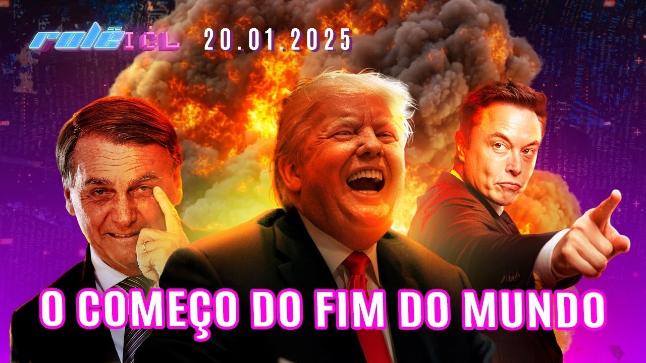 ROLÊ ICL - 20/01/25 - POSSE DE TRUMP, VÍDEO DA ERIKA HILTON E PRIMEIRA REUNIÃO MINISTERIAL DE 2025