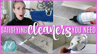 SATISFYING CLEANING TIPS YOU *NEED* TO KNOW 💕 Clean With Me Floor Edition