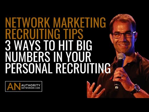Tips On Network Marketing Recruiting