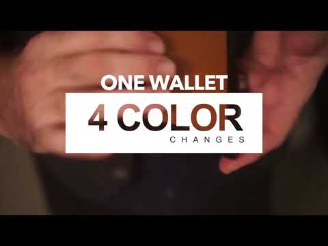 Chameleon Skin Wallet by Jim Steinmeyer @dynamitemagicshop