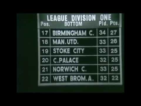 Football League Tables 17-03-1973